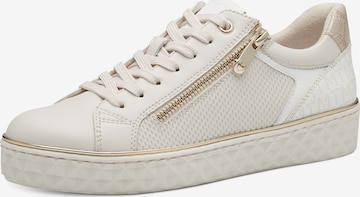 MARCO TOZZI Sneakers laag in Beige: voorkant