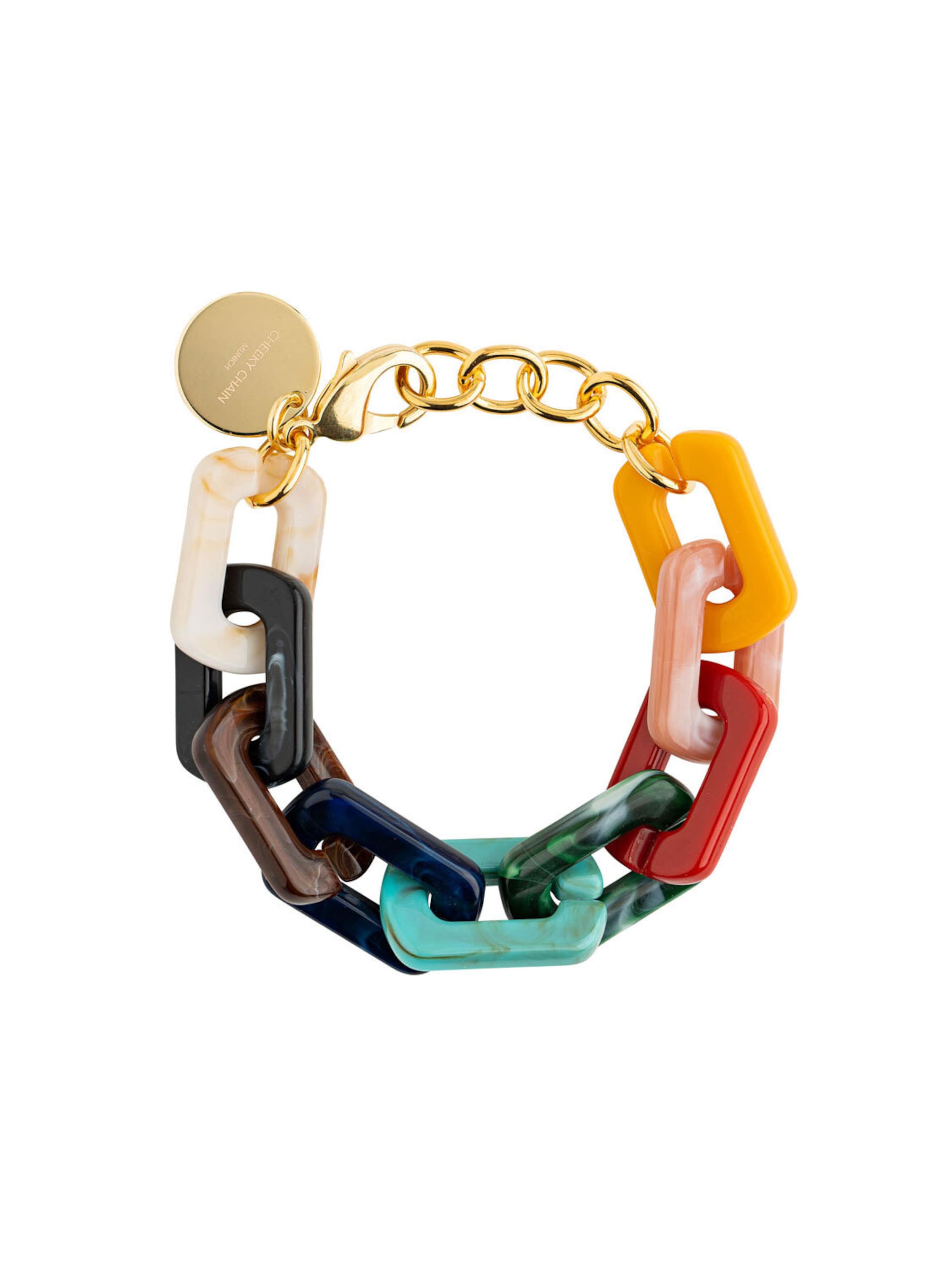 Cheeky Chain Munich Bracelet 'Holly' in Mixed colors: front