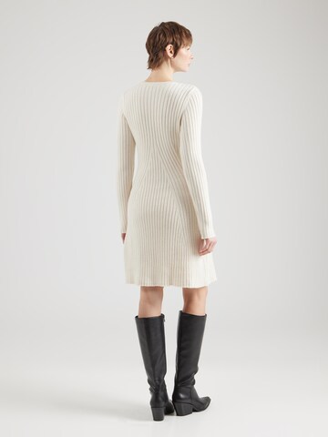 Lindex Gebreide jurk 'Lydia' in Wit