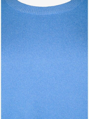 Zizzi Pullover 'Sunny' in Blau