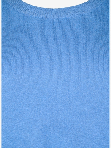 Zizzi Pullover 'Sunny' in Blau