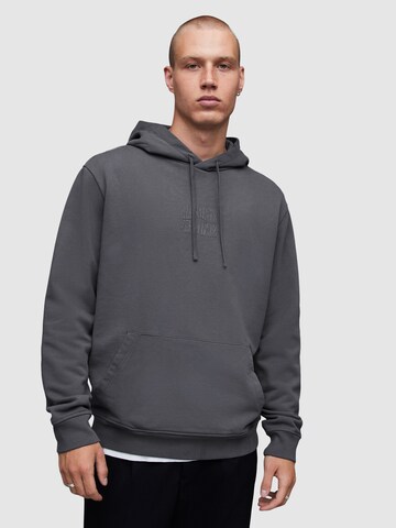 AllSaints Sweatshirt 'VARDEN' in Grau: predná strana