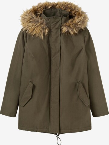 SHEEGO Winter Jacket in Green: front