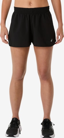 ASICS Workout Pants in Black: front
