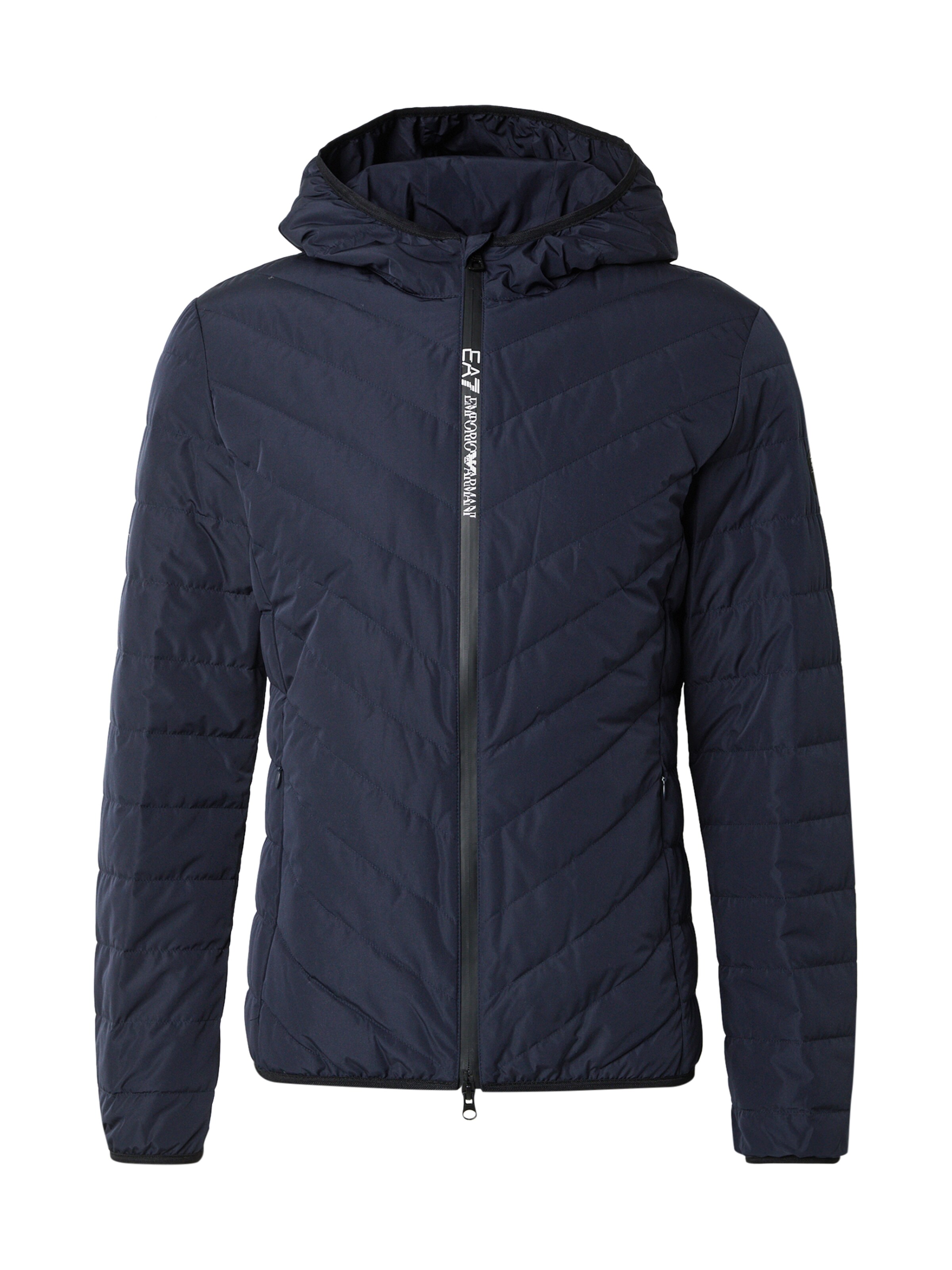 EA7 Emporio Armani Kurtka przejściowa w kolorze niebieski: przód