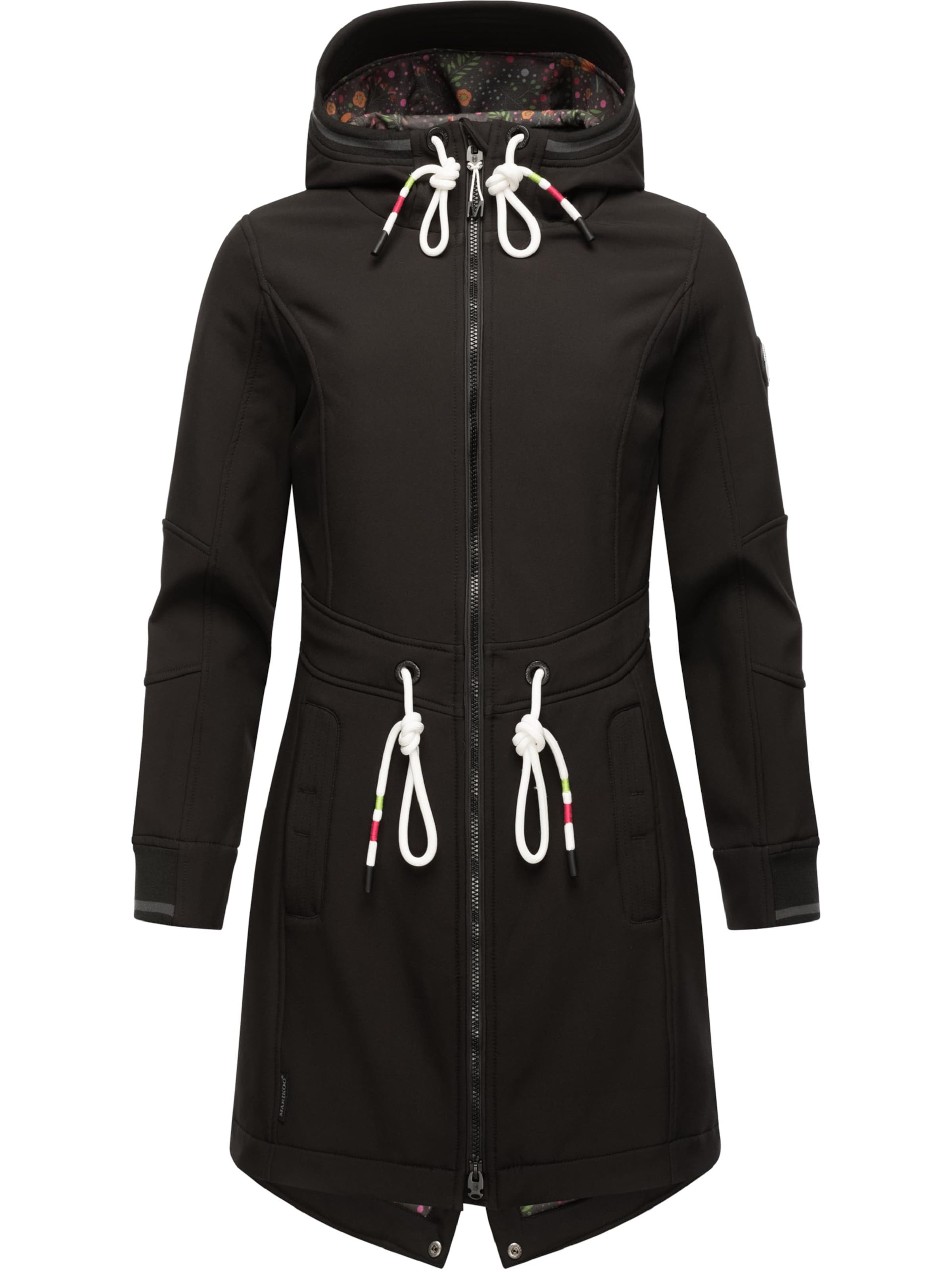 MARIKOO Функциональное пальто 'Mount Furnica' в Черный: спереди