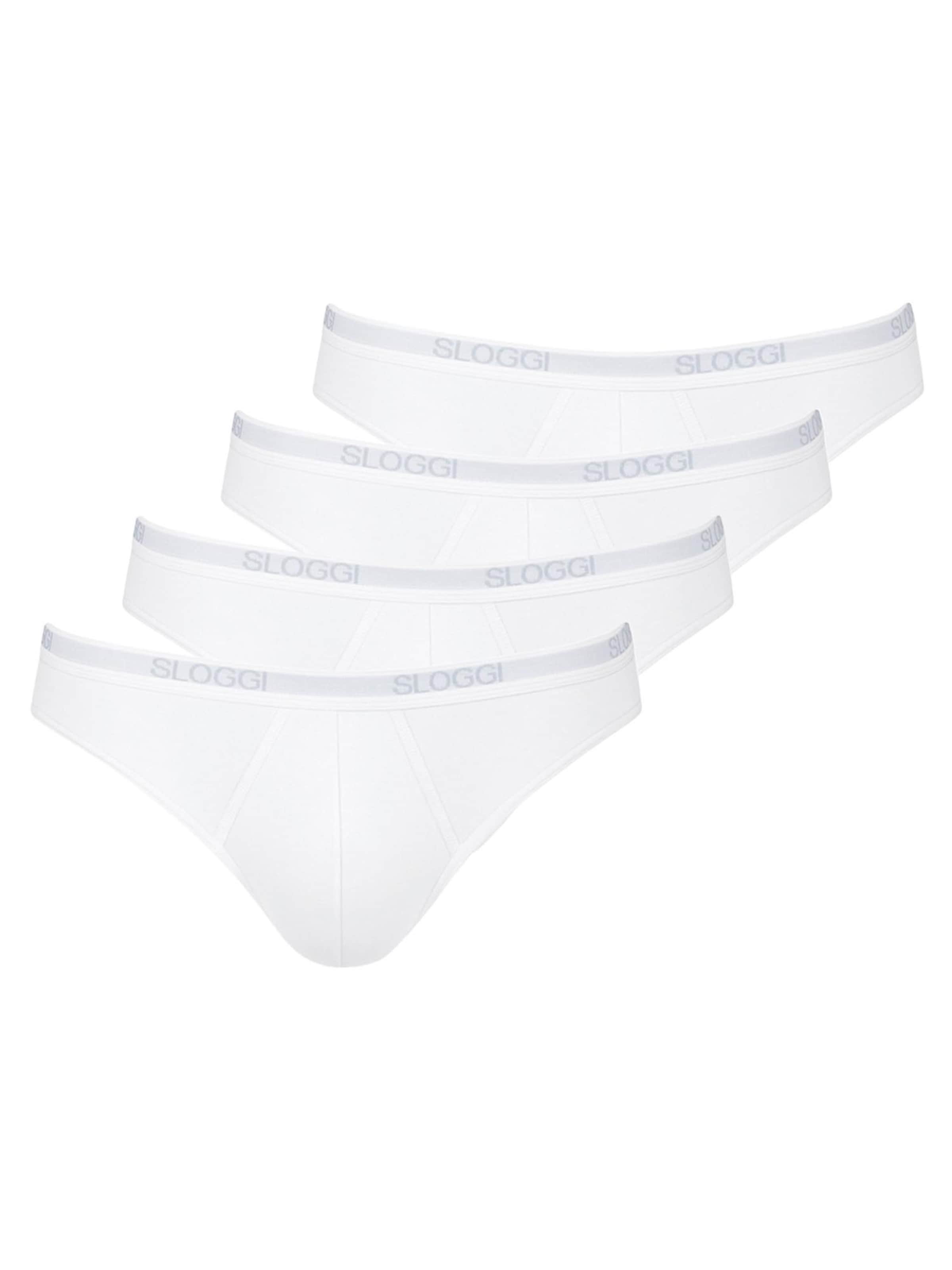 SLOGGI Slip 'Basic' in Wit: voorkant