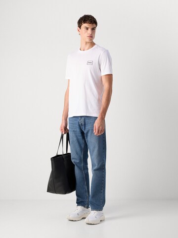 HUGO Футболка 'Dugopak' в Белый