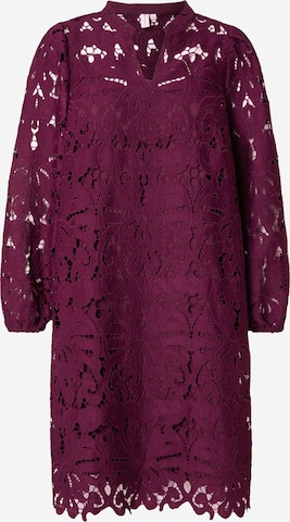 ONLY Carmakoma - Vestido de gala en rojo: frente