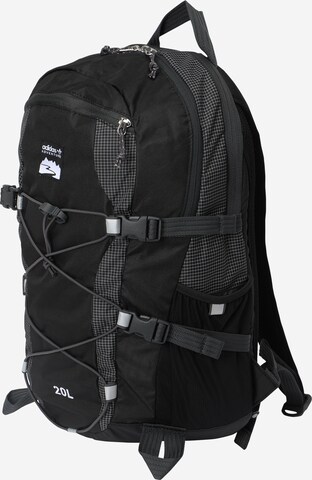 ADIDAS ORIGINALS Backpack 'Adventure' in Black: front