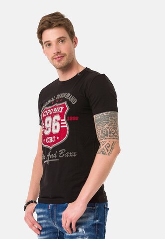 CIPO & BAXX Shirt in Black