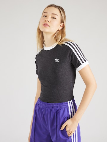 ADIDAS ORIGINALS Shirt in Grey: front