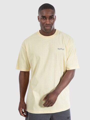 T-Shirt fonctionnel 'Malin' Smilodox en jaune : devant