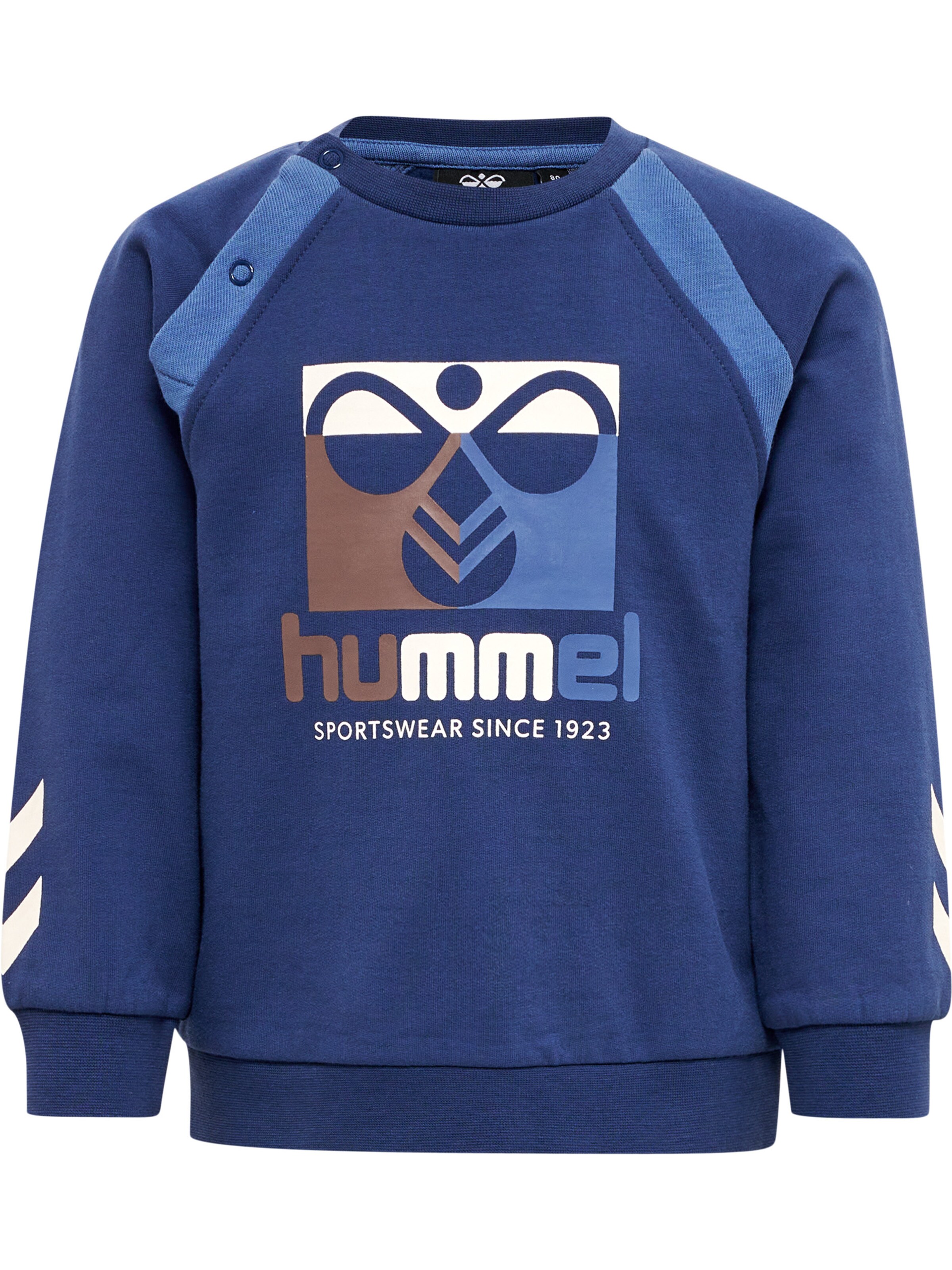 Hummel Sweatshirt in Blauw: voorkant