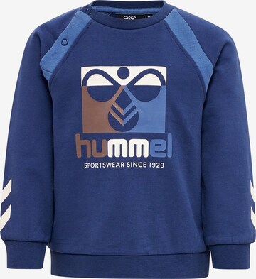 Hummel Sweatshirt in Blue: front