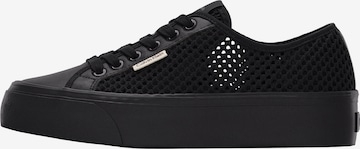 Calvin Klein Matalavartiset tennarit värissä musta: etupuoli