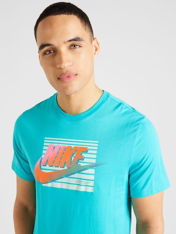 Nike Sportswear T-Shirt 'Futara' in Blau