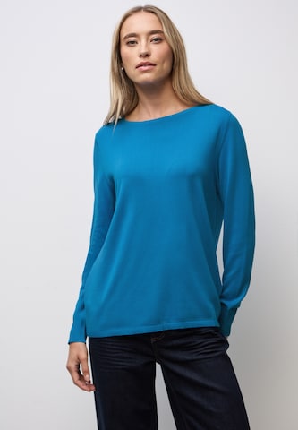 STREET ONE Sweater in Blue: front
