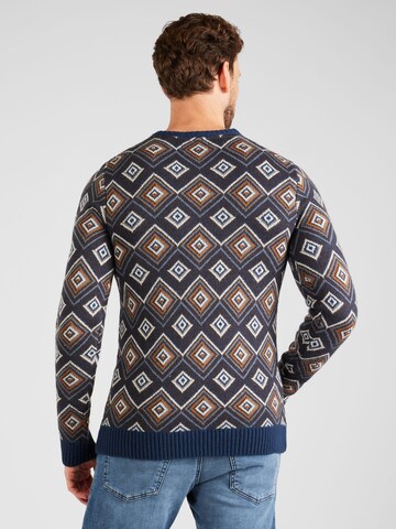 BLEND Pullover in Blau