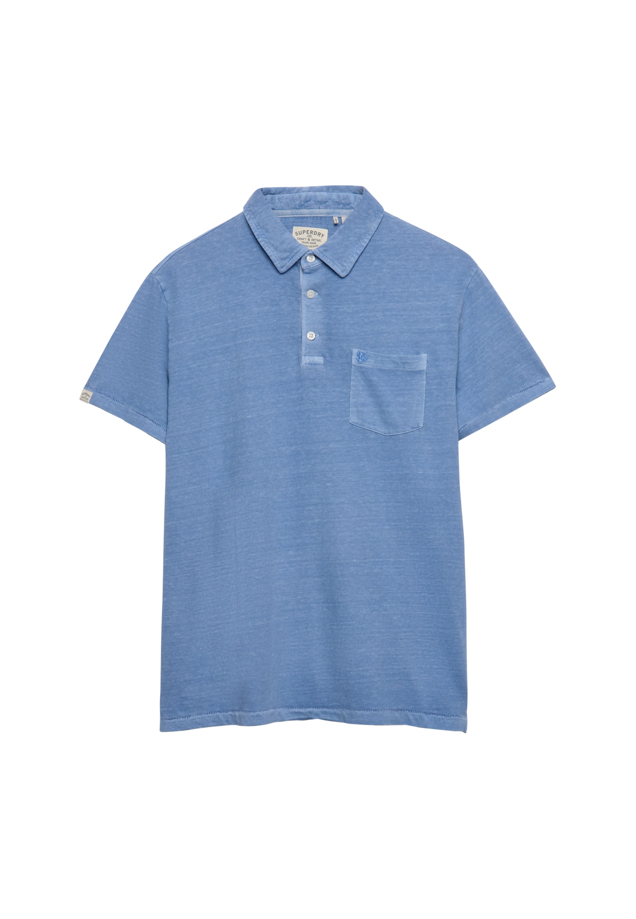 Superdry & Co Poloshirt in Blau: Vorderseite