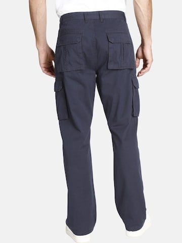 Loosefit Pantalon cargo 'Steen' Jan Vanderstorm en bleu