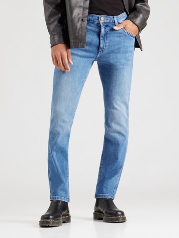 Coupe slim Jean 'LARSTON' WRANGLER en bleu : devant