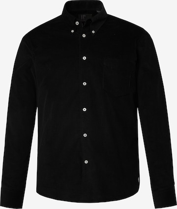 JP1880 Regular fit Button Up Shirt in Black: front