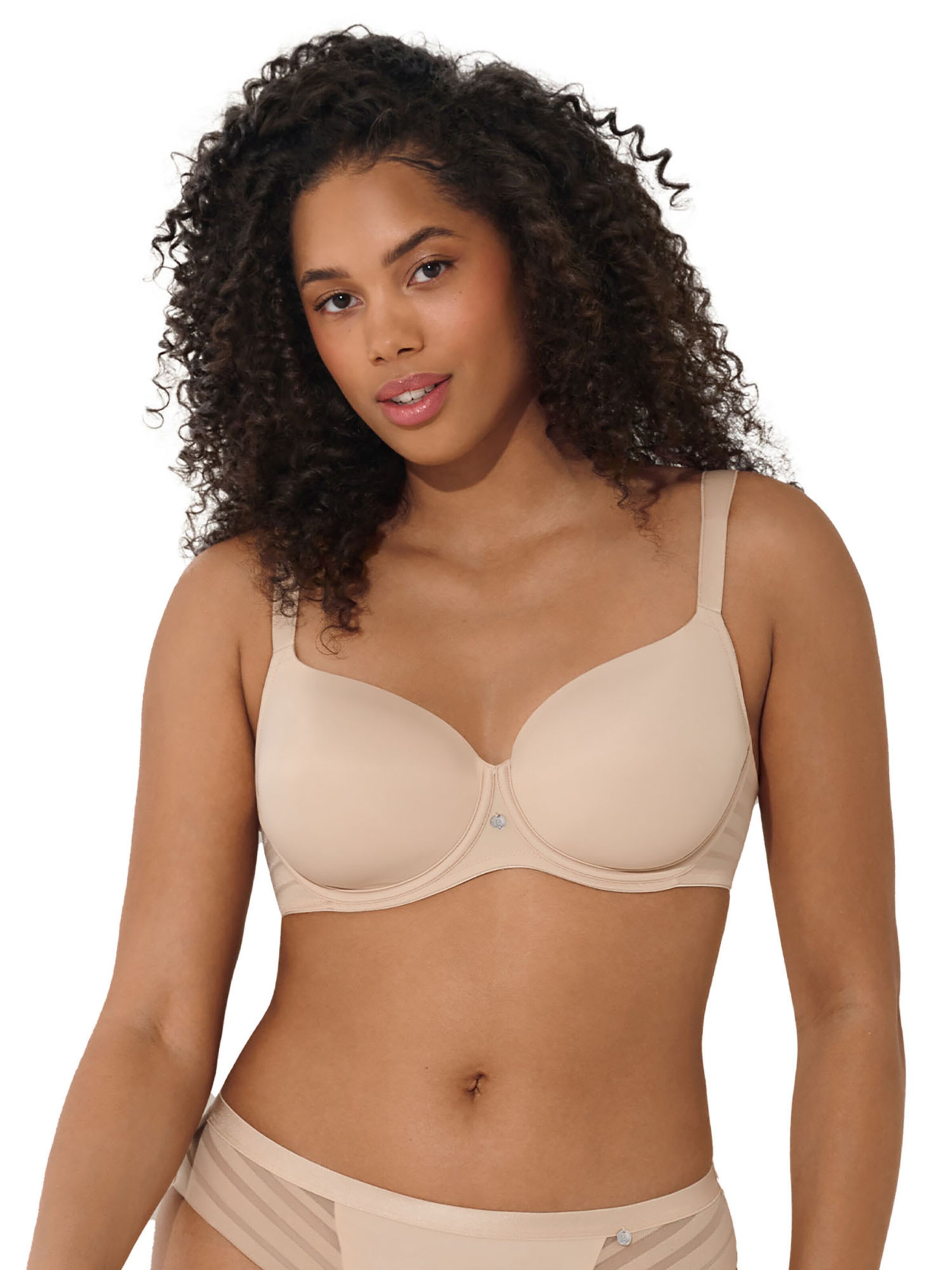 Lisca T-shirt Bra 'Alegra' in Beige: front