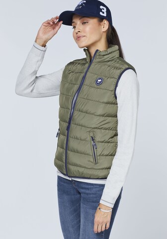 Polo Sylt Vest in Green