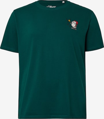 s.Oliver T-Shirt in Grün: Vorderseite