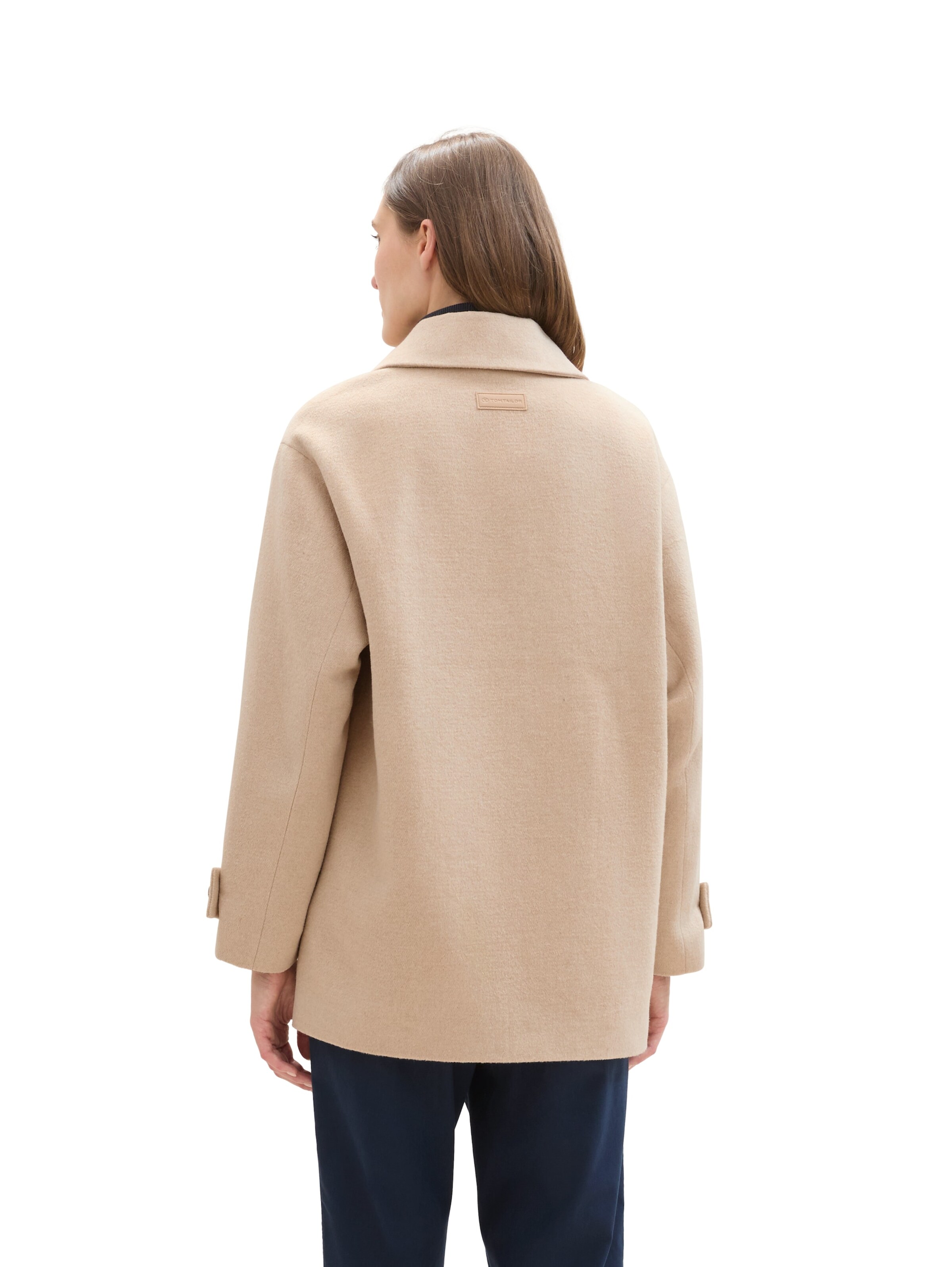 TOM TAILOR Tussenmantel in Beige