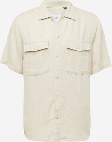 Only & Sons Regular Fit Skjorte 'KARI' i beige: forside