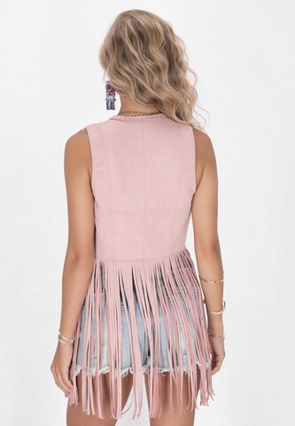 IZIA Γιλέκο 'Boho' σε ροζ