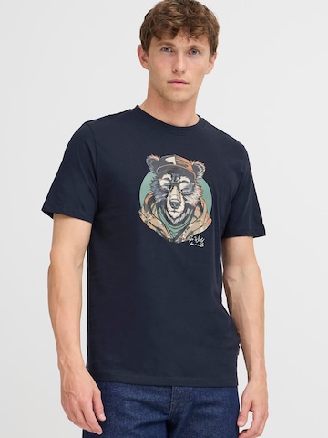 BLEND - Camiseta 'BHKIAM' en azul: frente