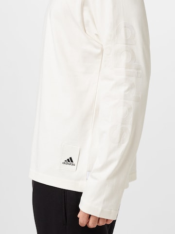 ADIDAS SPORTSWEAR - Camiseta funcional 'Lounge' en blanco