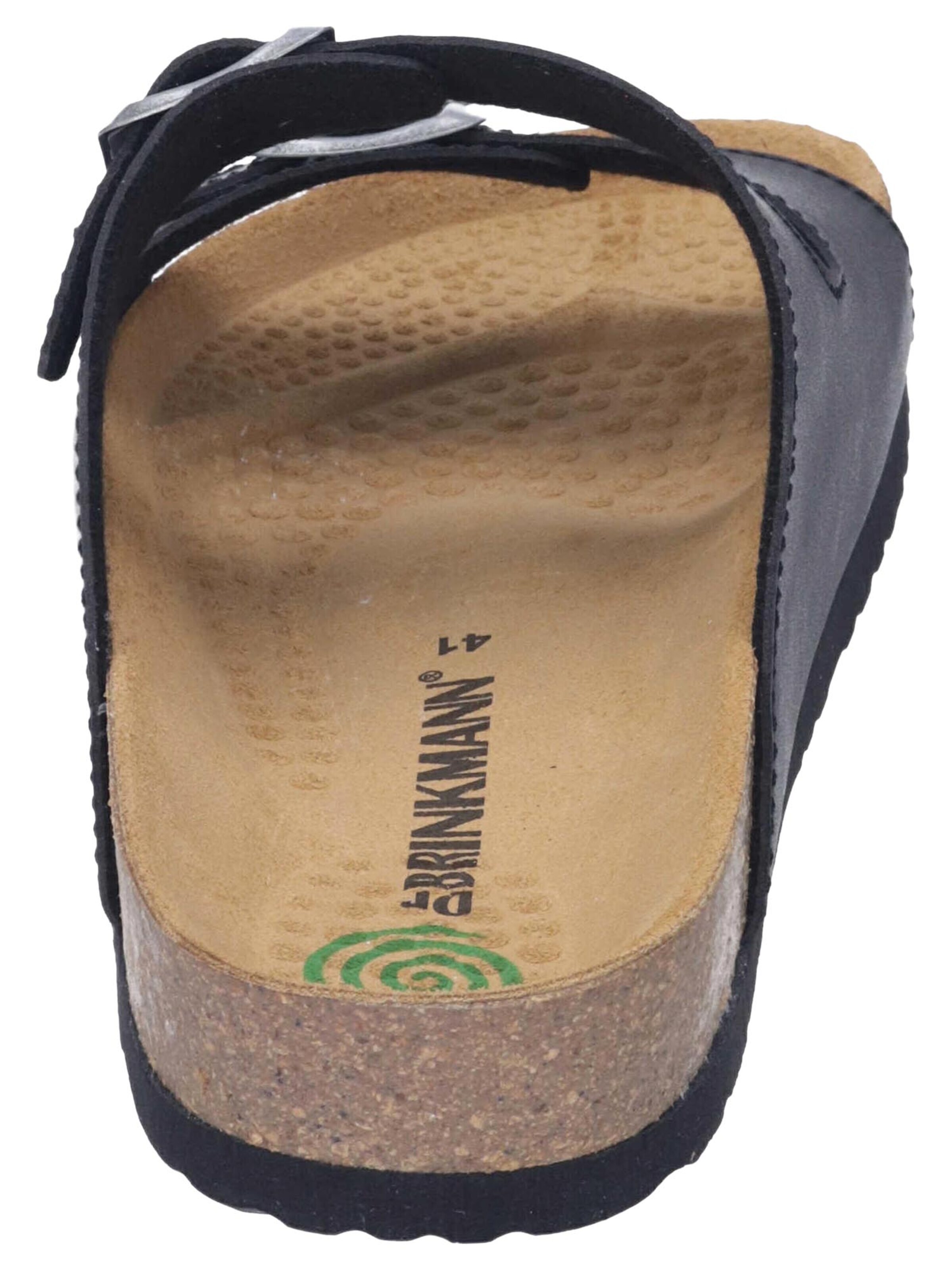DR. BRINKMANN Mule 'Bonillo' in Black