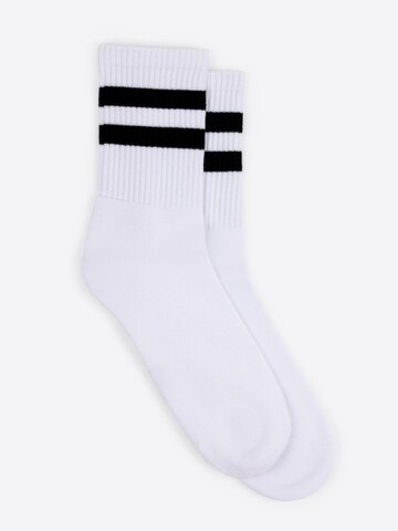 Chaussettes 'Chaussettes rembourrées en coton égyptien' GYRAFF en blanc