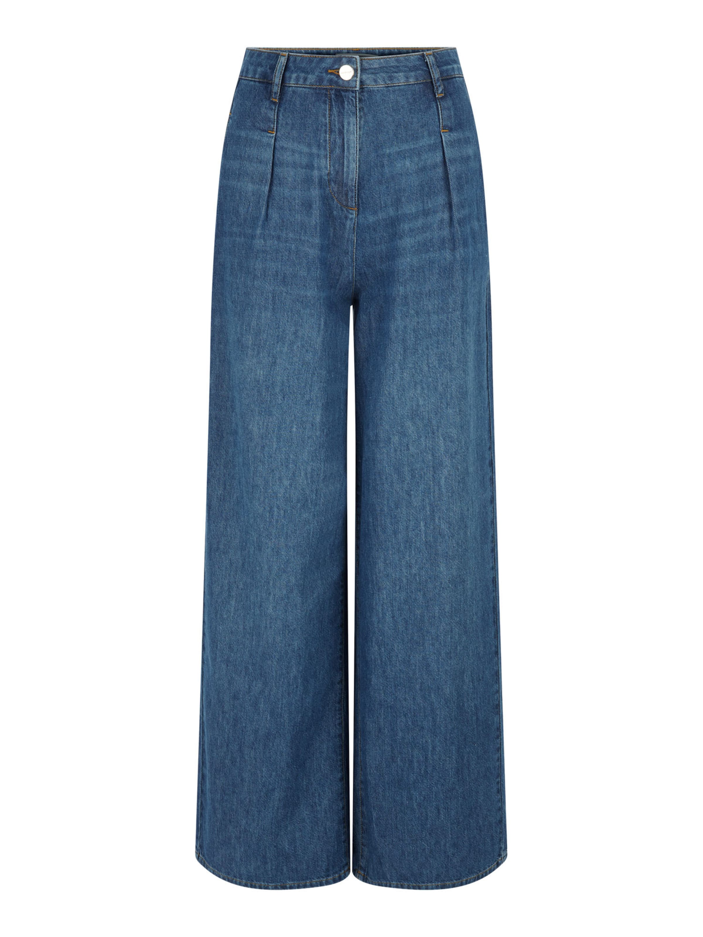 Rich & Royal Farkut värissä sininen denim, Tuotenäkymä