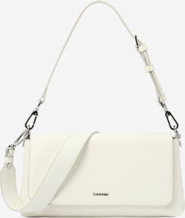 Calvin Klein - Regular Mala de ombro em branco: frente