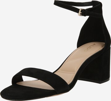 ALDO Strap Sandals 'PRISTINE' in Black: front