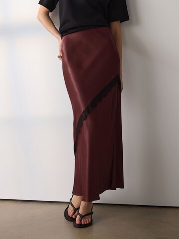Next Skirt in Brown: front