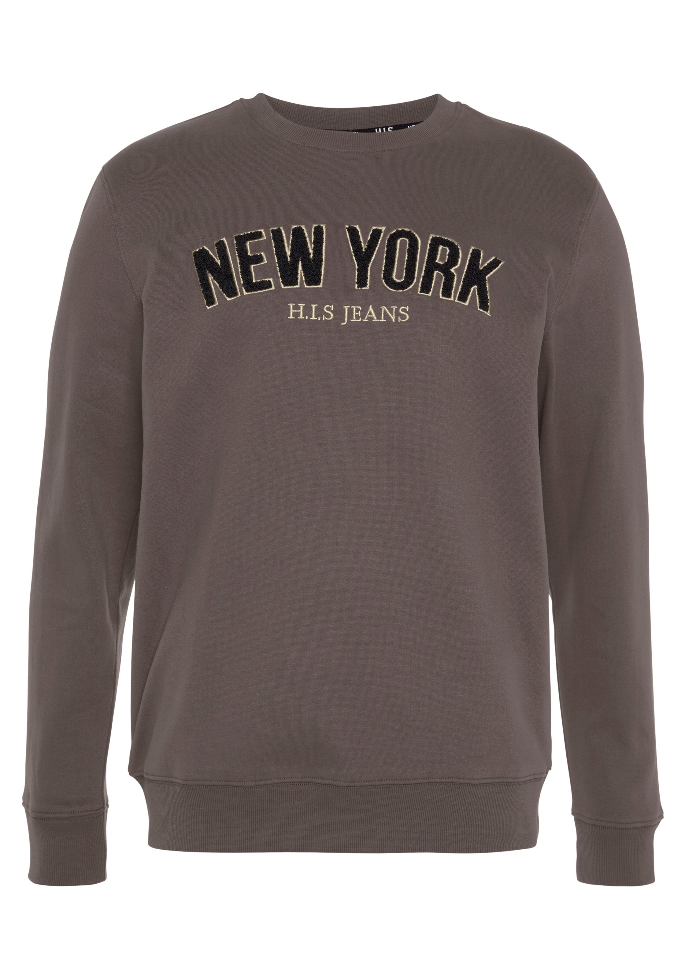 H.I.S Sweatshirt in Grau: Vorderseite