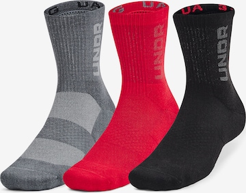 UNDER ARMOUR Sports socks in Grey: front
