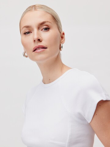 LeGer by Lena Gercke T-Shirt 'Kora' in Weiß