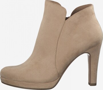 TAMARIS Ankle Boots in Beige