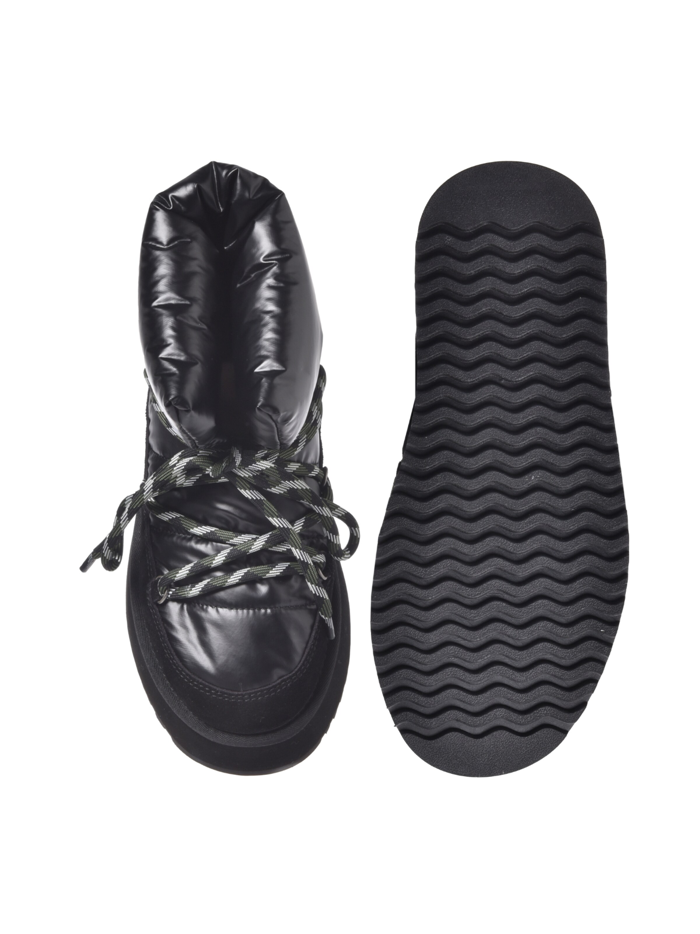 BALDININI Enkellaarsjes in Zwart