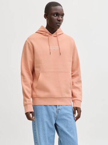 Sweat-shirt 'JPRBLUArchie' JACK & JONES en orange : devant