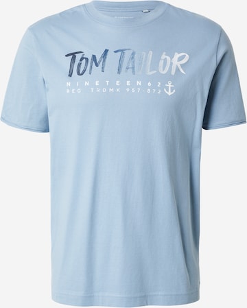 TOM TAILOR Shirt in Blue: front