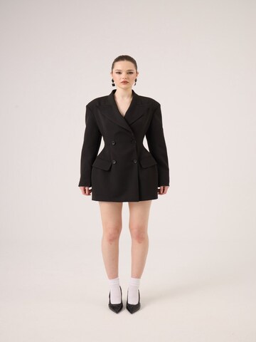 Blazer HOLLY LOLLY en noir : devant