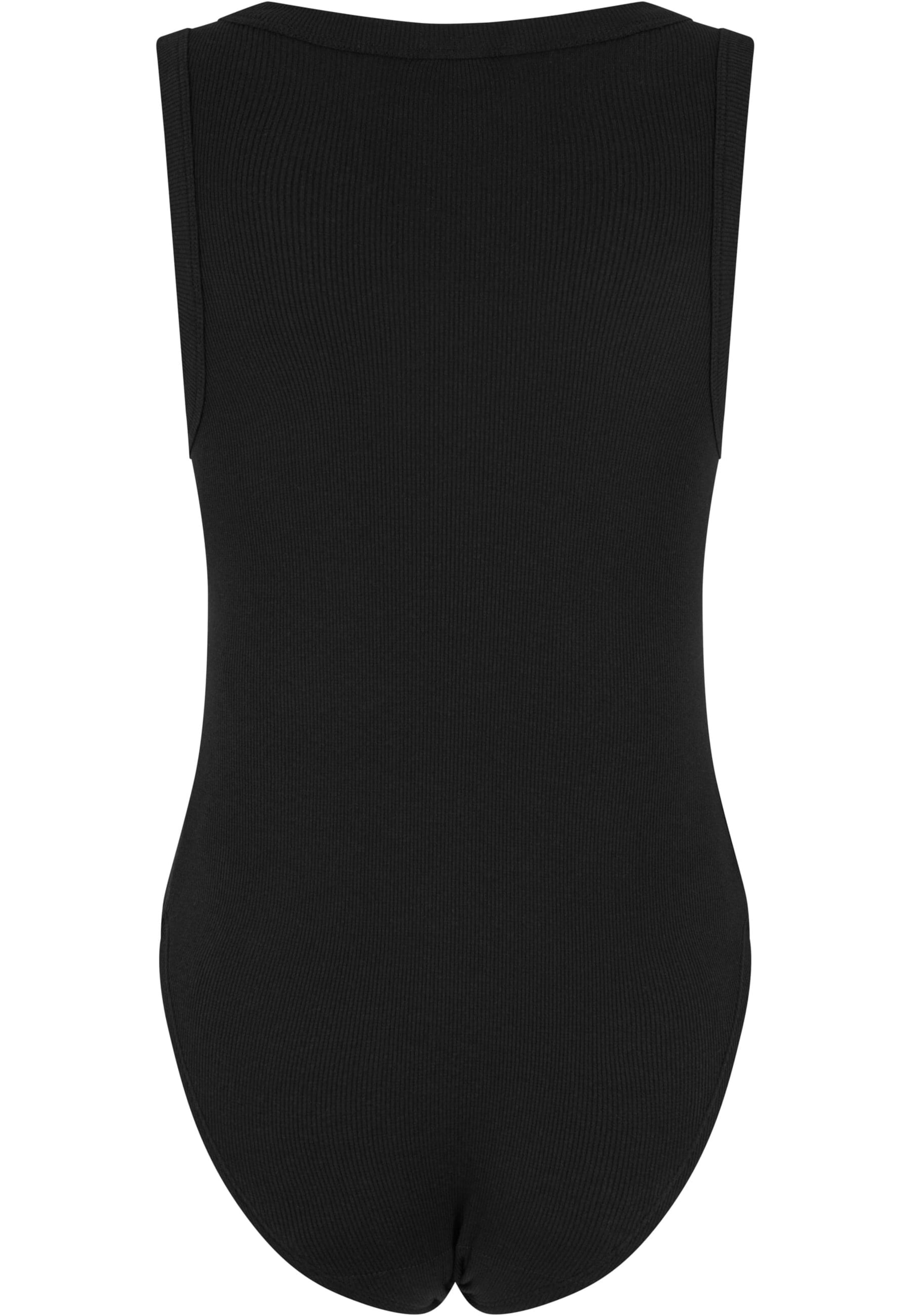Urban Classics Shirt bodysuit in Black